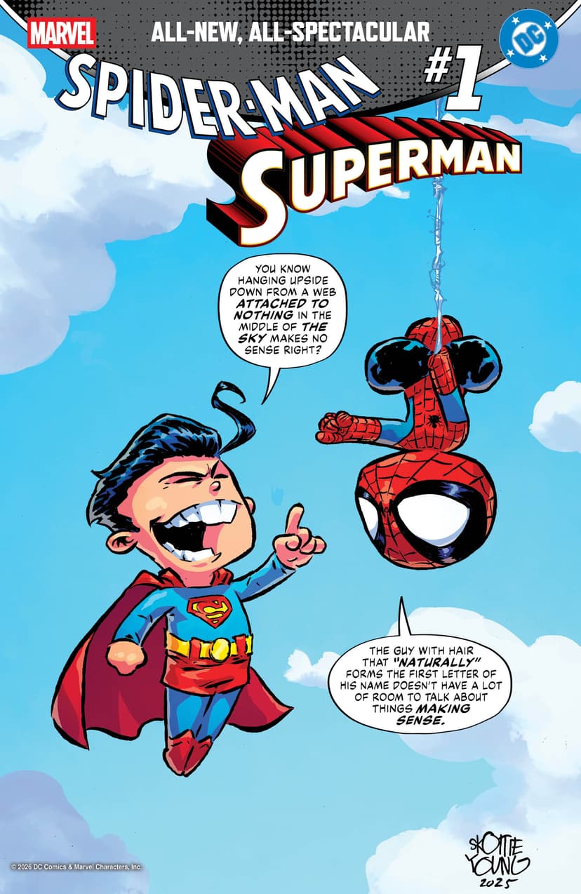 MARVEL/DC: SPIDER-MAN/SUPERMAN #1 RYAN STEGMAN VARIANT (4/22/2026)