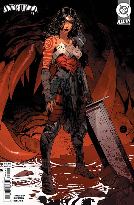 ABSOLUTE WONDER WOMAN #1 Fifth Printing Cvr B Dan Mora Connecting Card Stock Var (4/23/2025)