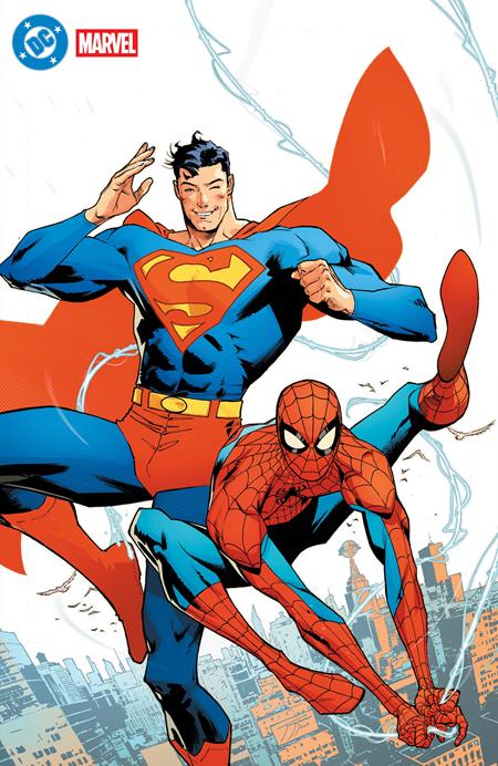 DC MARVEL SUPERMAN SPIDER-MAN #1 (ONE SHOT) CVR Y JORGE JIMENEZ FOIL VAR (3/25/2026)