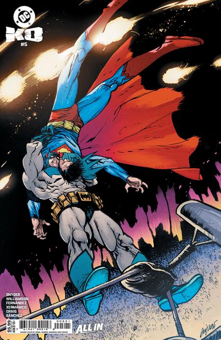 DC K.O. #5 (OF 5) CVR B DANIEL WARREN JOHNSON CARD STOCK VAR (3/4/2026)