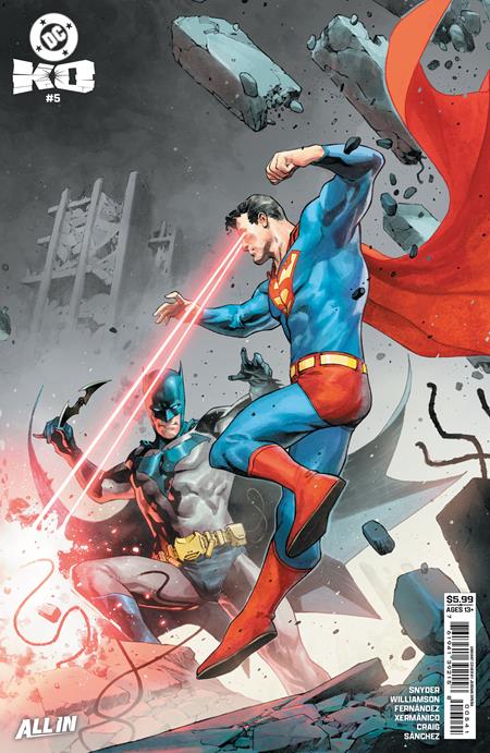 DC K.O. #5 (OF 5) CVR D JEROME OPENA CARD STOCK VAR (3/4/2026)