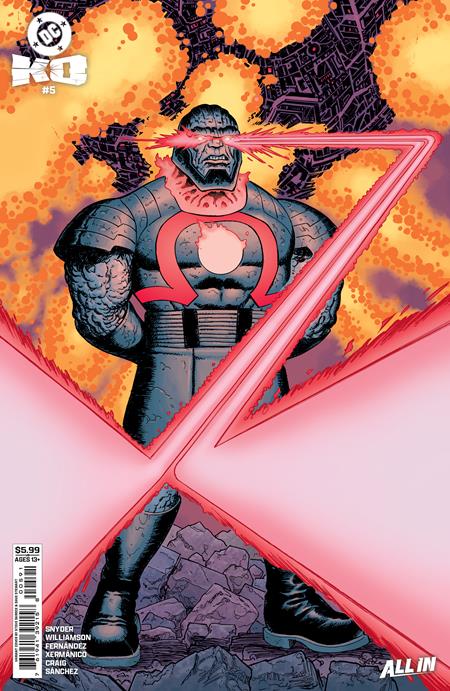 DC K.O. #5 (OF 5) CVR H STEVE SKROCE DARKSEID CARD STOCK VAR (3/4/2026)
