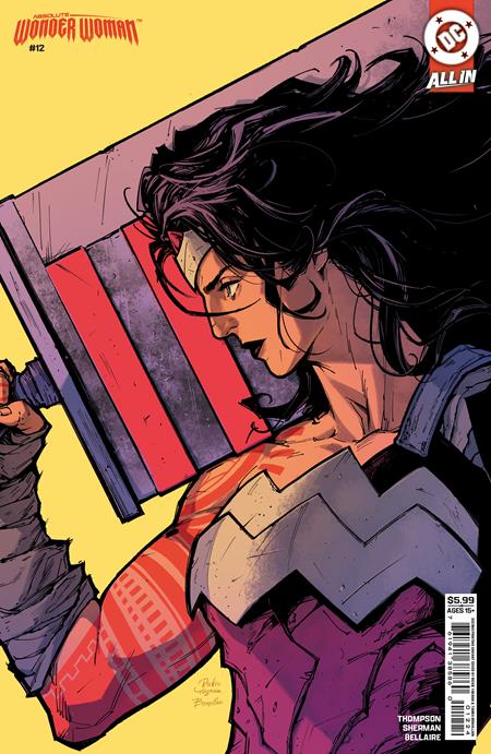 ABSOLUTE WONDER WOMAN #12 Second Printing Cvr B Rickie Yagawa Card Stock Var (9/24/2025)