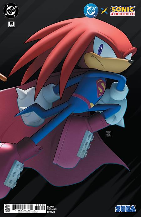 DC X SONIC THE HEDGEHOG #5 (OF 5) Second Printing Deegeemin Connecting (4/29/2026)