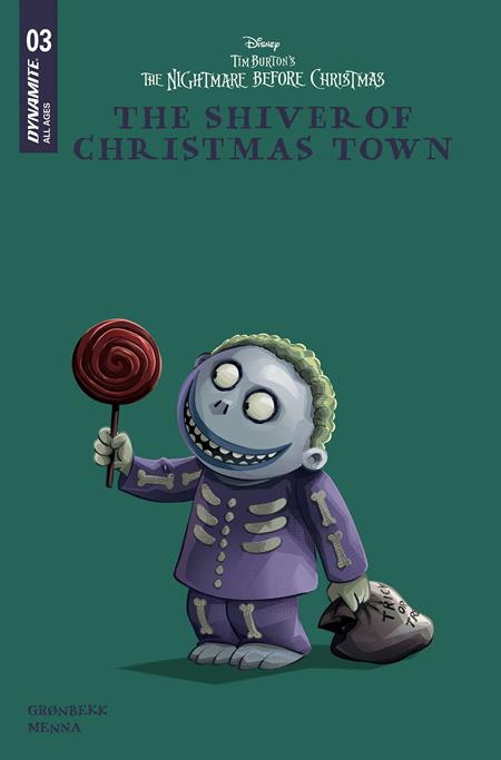 TIM BURTONS THE NIGHTMARE BEFORE CHRISTMAS THE SHIVER OF CHRISTMAS TOWN #3 CVR D DISNEY LIBRARY VAR (3/4/2026)