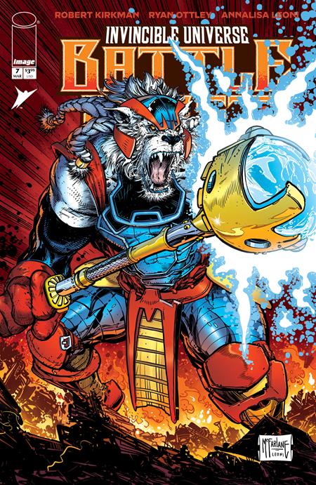 INVINCIBLE UNIVERSE BATTLE BEAST #7 CVR B TODD MCFARLANE & ANNALISA LEONI VAR (3/18/2026)