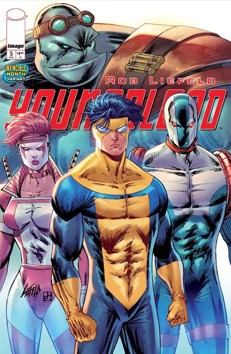 YOUNGBLOOD #5 CVR E ROB LIEFELD INVINCIBLE TEAM UP VAR (4/22/2026)