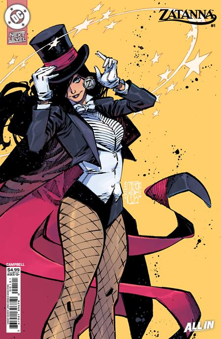 ZATANNA (2026) #1 CVR D JORGE CORONA NEXT LEVEL CARD STOCK VAR (4/29/2026)