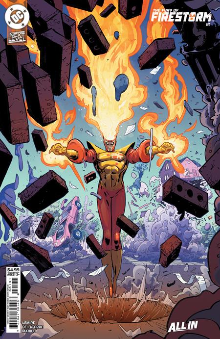 FURY OF FIRESTORM #1 (OF 6) CVR B RILEY ROSSMO CARD STOCK VAR (4/8/2026)