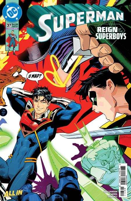 SUPERMAN #37 CVR A DAN MORA (THE REIGN OF THE SUPERBOYS) (4/22/2026)