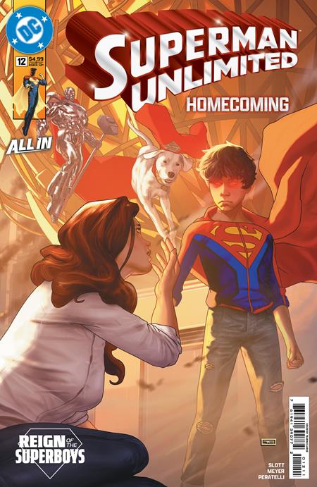 SUPERMAN UNLIMITED #12 CVR A TAURIN CLARKE (THE REIGN OF THE SUPERBOYS) (4/15/2026)