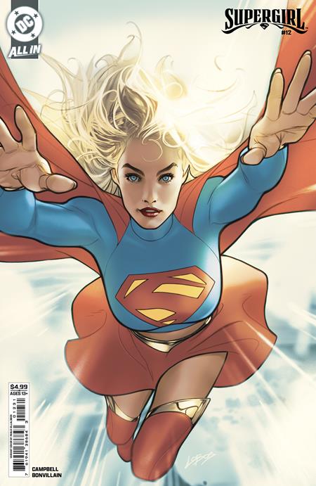 SUPERGIRL #12 CVR C PABLO VILLALOBOS CARD STOCK VAR (THE REIGN OF THE SUPERBOYS)  (4/8/2026)