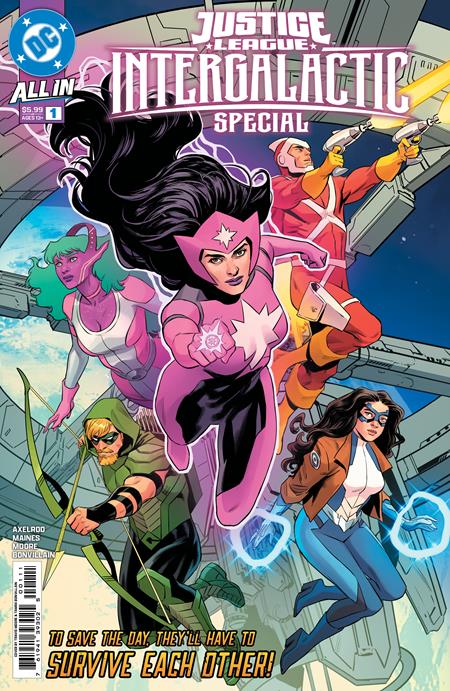 JUSTICE LEAGUE INTERGALACTIC SPECIAL #1 (ONE SHOT) CVR A TRAVIS MOORE (4/29/2026)