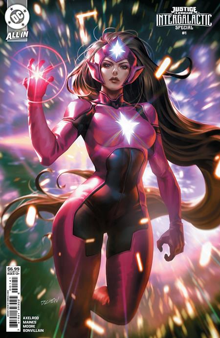 JUSTICE LEAGUE INTERGALACTIC SPECIAL #1 (ONE SHOT) CVR D DERRICK CHEW CARD STOCK VAR (4/29/2026)