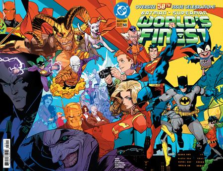 BATMAN SUPERMAN WORLDS FINEST #50 CVR A DAN MORA WRAPAROUND (4/1/2026)