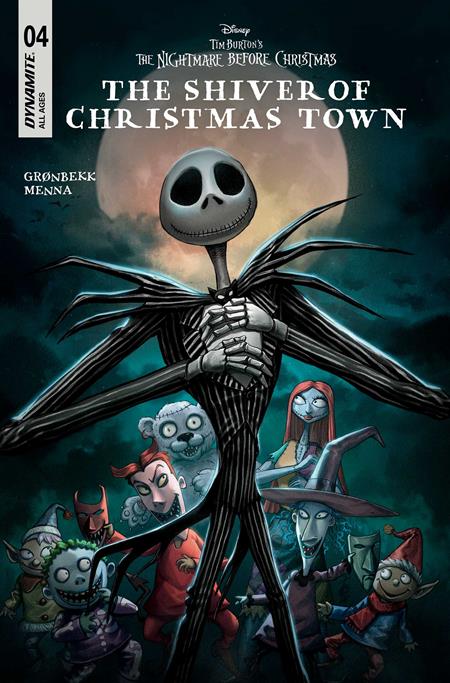 TIM BURTONS THE NIGHTMARE BEFORE CHRISTMAS THE SHIVER OF CHRISTMAS TOWN #4 CVR C ALAN QUAH VAR (4/1/2026)