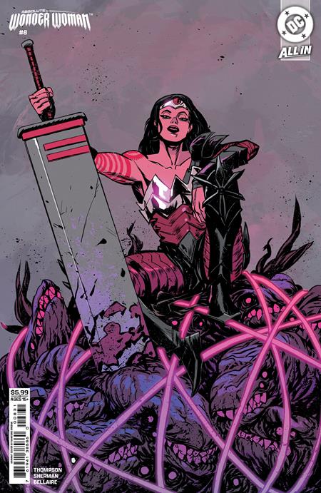 ABSOLUTE WONDER WOMAN #8 CVR C SANFORD GREENE CARD STOCK VAR (5/25/2025)
