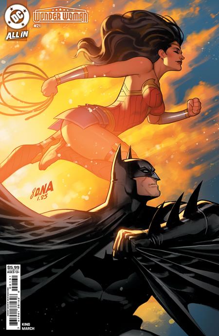 WONDER WOMAN #21 CVR B DAVID NAKAYAMA CARD STOCK VAR (5/21/2025)