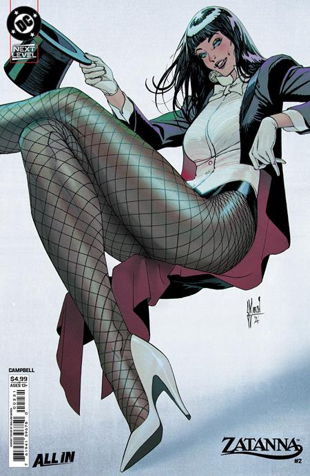 ZATANNA (2026) #2 CVR C GUILLEM MARCH CARD STOCK VAR (5/27/2026)