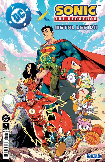 DC X SONIC THE HEDGEHOG THE METAL LEGION #1 (OF 5) CVR A PABLO M COLLAR (5/6/2026)