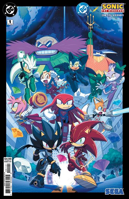 DC X SONIC THE HEDGEHOG THE METAL LEGION #1 (OF 5) CVR D MIN HO KIM CARD STOCK VAR (5/6/2026)