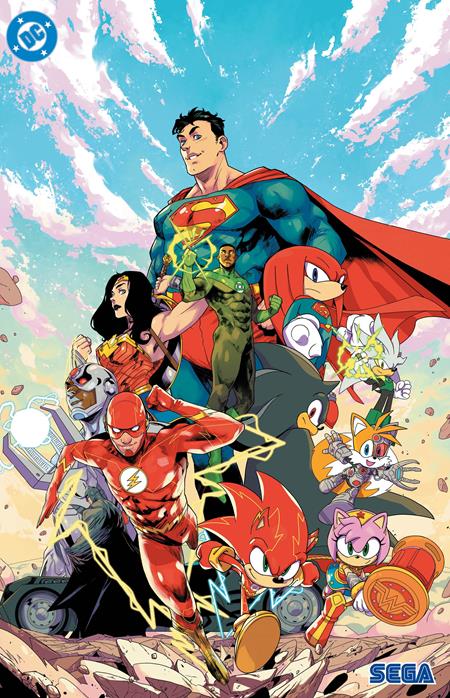 DC X SONIC THE HEDGEHOG THE METAL LEGION #1 (OF 5) CVR E PABLO M COLLAR FOIL VAR (5/6/2026)
