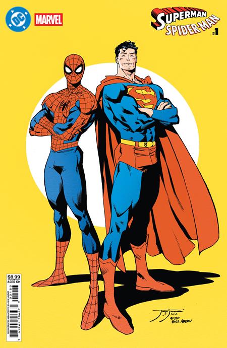 DC MARVEL SUPERMAN SPIDER-MAN #1 (ONE SHOT) Second Printing Cvr B Jorge Jimenez Card Stock Var (5/27/2026)