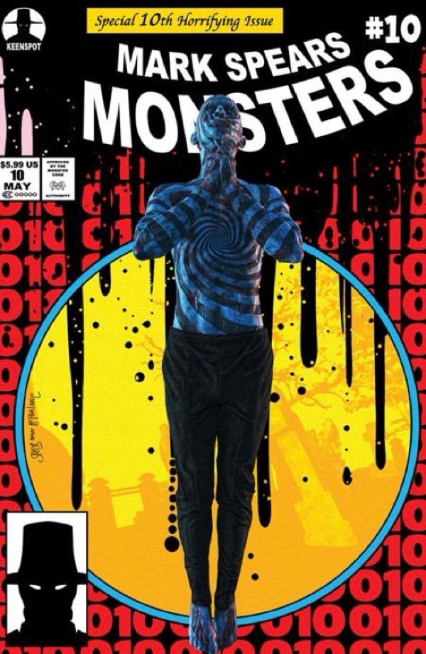 MARK SPEARS MONSTERS #10 CVR B MARK SPEARS ASM #300 UNHOLY HOMAGE VAR (5/27/2026)