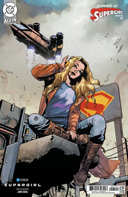 SUMMER OF SUPERGIRL SPECIAL #1 (ONE SHOT) CVR D MAHMUD ASRAR SUPERGIRL MOVIE CARD STOCK VAR (6/24/2026)