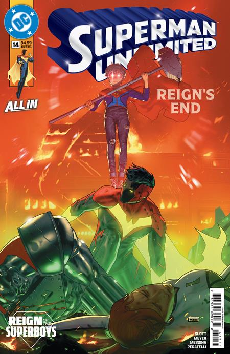 SUPERMAN UNLIMITED #14 CVR A TAURIN CLARKE (THE REIGN OF THE SUPERBOYS) (6/17/2026)