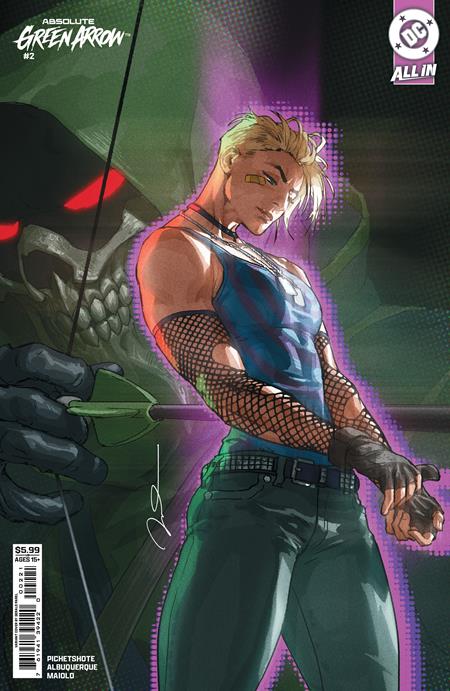 ABSOLUTE GREEN ARROW #2 (OF 6) CVR B GERALD PAREL CARD STOCK VAR (6/17/2026)