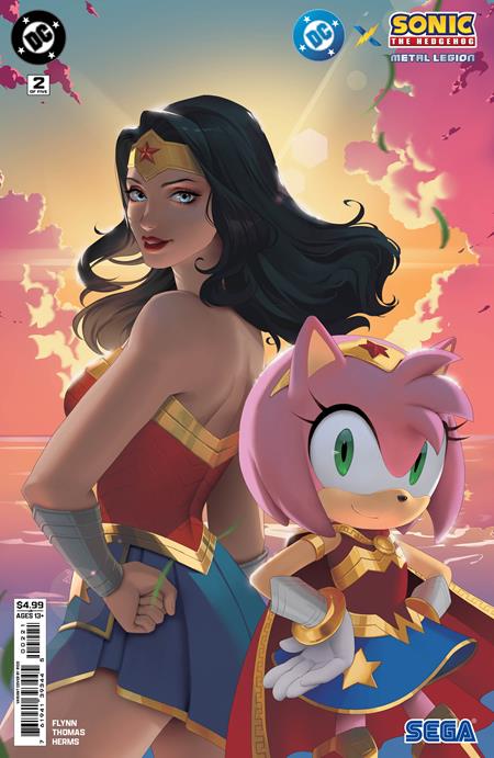 DC X SONIC THE HEDGEHOG THE METAL LEGION #2 (OF 5) CVR B R1C0 CARD STOCK VAR (6/3/2026)