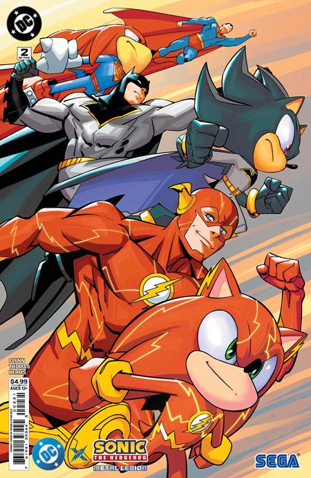 DC X SONIC THE HEDGEHOG THE METAL LEGION #2 (OF 5) CVR C DANIELE DI NICUOLO CARD STOCK VAR (6/3/2026)