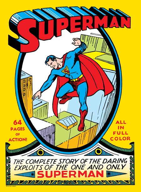 SUPERMAN #1 FACSIMILE EDITION CVR A JOE SCHUSTER & LEO O MEALIA (7/30/2025)