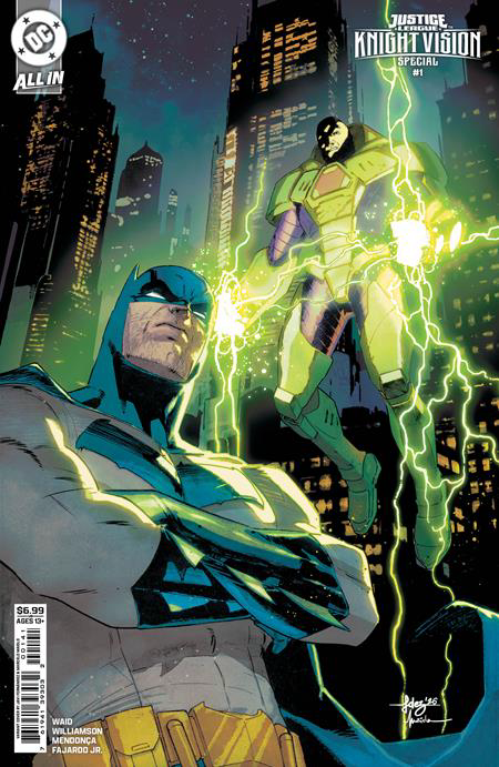 JUSTICE LEAGUE KNIGHT VISION SPECIAL #1 (ONE SHOT) CVR D JAVIER FERNANDEZ CARD STOCK VAR (7/29/2026)