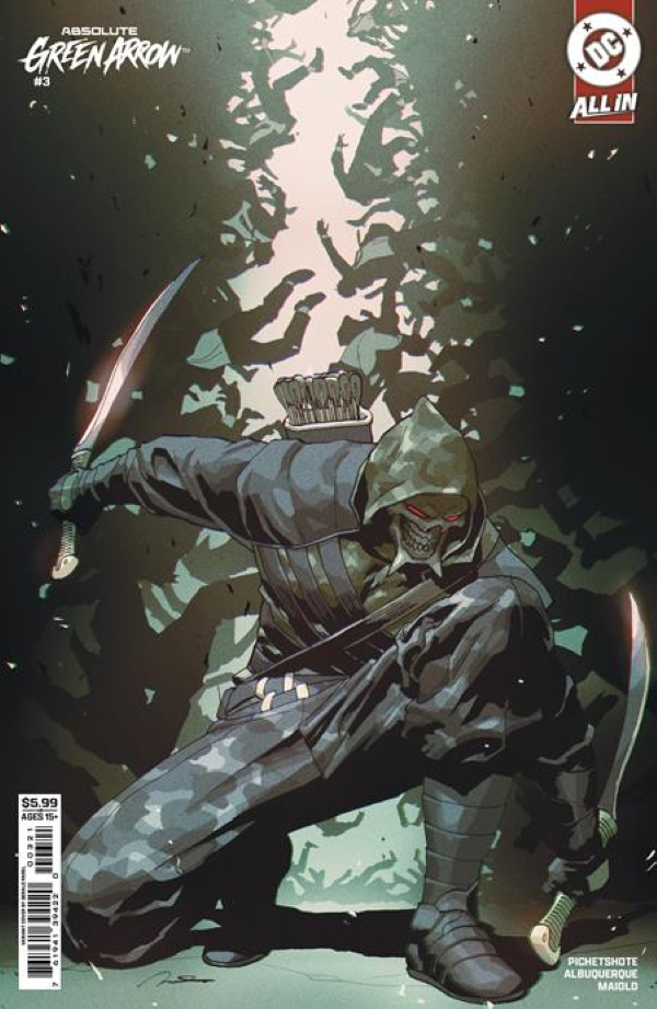 ABSOLUTE GREEN ARROW #3 (OF 6) CVR B GERALD PAREL CARD STOCK VAR (7/15/2026)