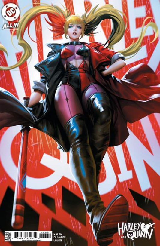 HARLEY QUINN #64 CVR D DERRICK CHEW CARD STOCK VAR (7/22/2026)