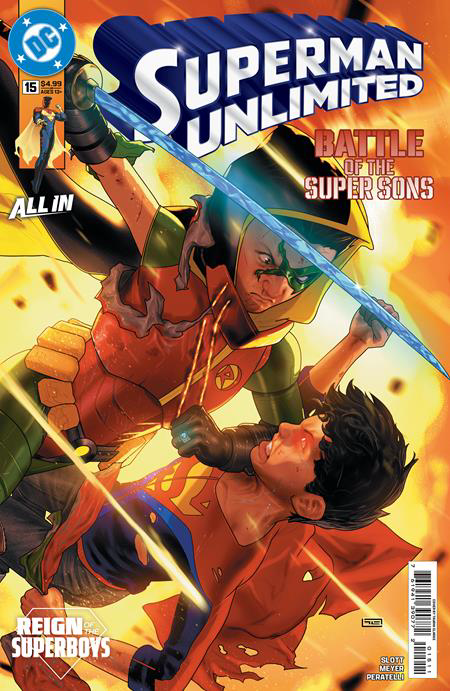 SUPERMAN UNLIMITED #15 CVR A TAURIN CLARKE (THE REIGN OF THE SUPERBOYS) (7/15/2026)