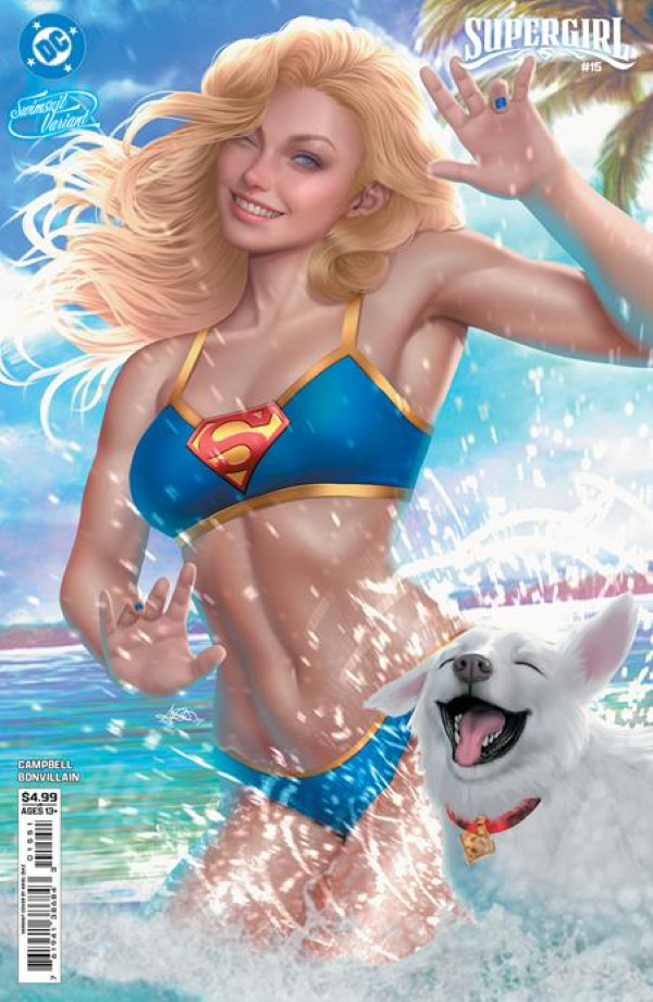 SUPERGIRL #15 CVR E ARIEL DIAZ SWIMSUIT CARD STOCK VAR (THE REIGN OF THE SUPERBOYS) (7/8/2026)