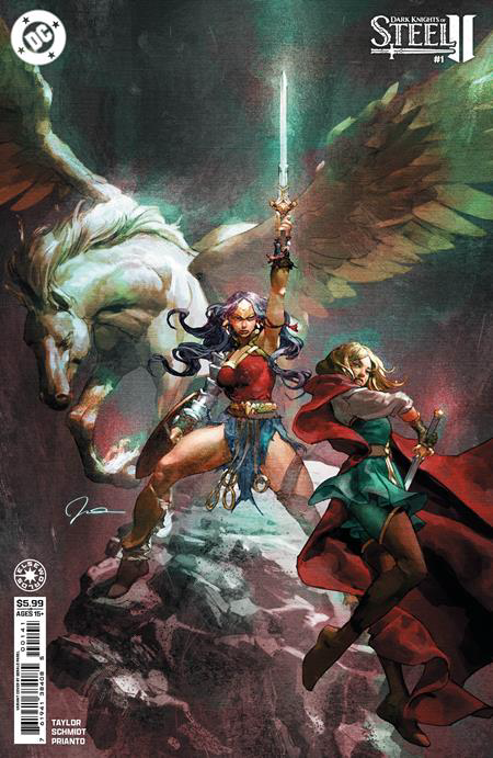 DARK KNIGHTS OF STEEL II #1 (OF 12) CVR D GERALD PAREL CARD STOCK VAR (7/15/2026)