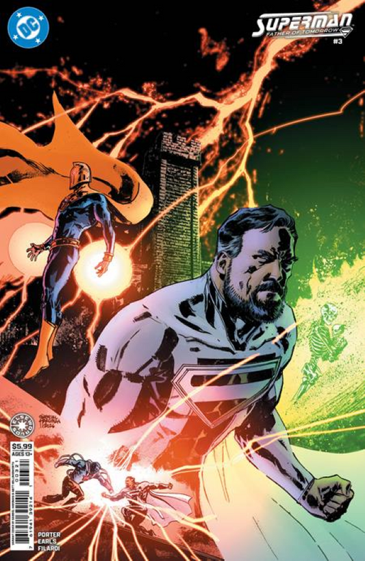 SUPERMAN FATHER OF TOMORROW #3 (OF 6) CVR B GABRIEL HARDMAN CARD STOCK VAR (7/22/2026)
