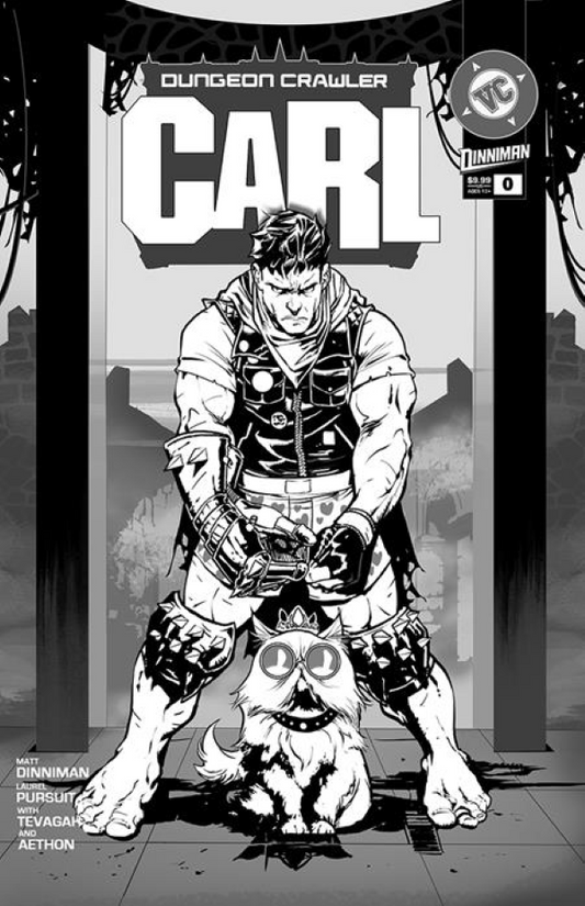 DUNGEON CRAWLER CARL SPECIAL EDITION #0 CVR B NATHAN GOODEN ABSOL BATM HOMAGE B&W VAR (7/15/2026)