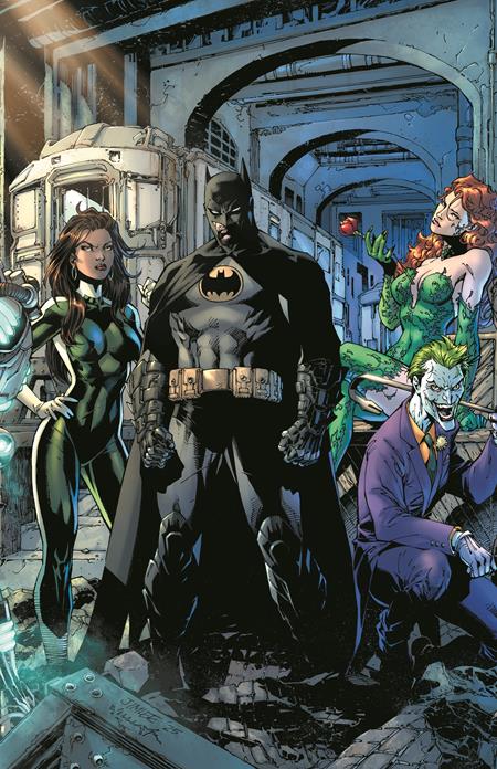 BATMAN #163 CVR B JIM LEE & SCOTT WILLIAMS BATMAN CONNECTING MIDDLE CARD STOCK VAR (5/27/2026)