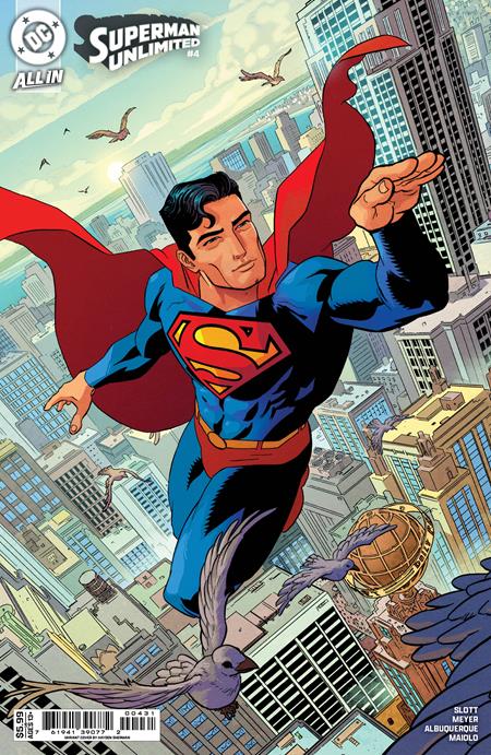 SUPERMAN UNLIMITED #4 CVR C HAYDEN SHERMAN CARD STOCK VAR (8/20/2025)