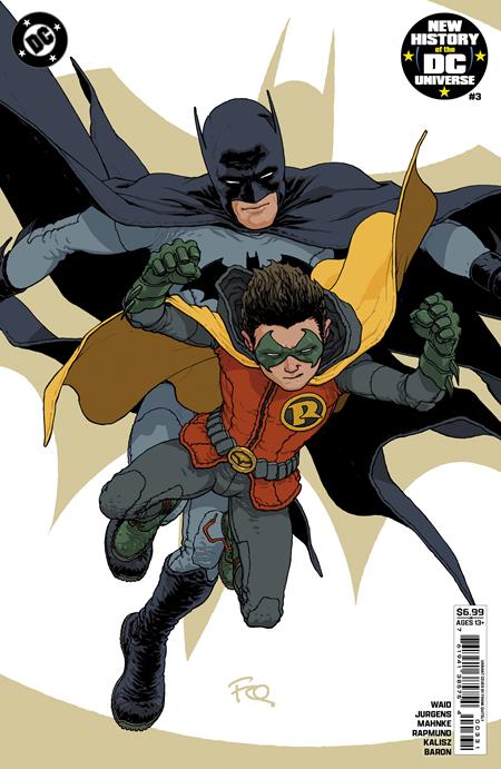 NEW HISTORY OF THE DC UNIVERSE #3 (OF 4) CVR C FRANK QUITELY CARD STOCK VAR (9/24/2025)