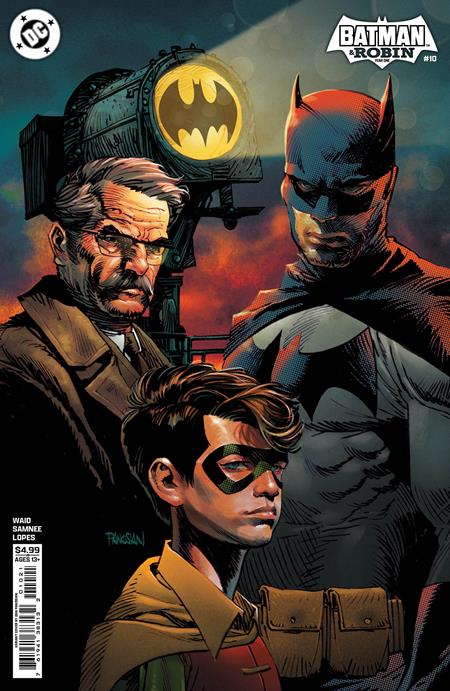 BATMAN & ROBIN YEAR ONE #10 (OF 12) CVR C DAN PANOSIAN CARD STOCK VAR (8/20/2025)