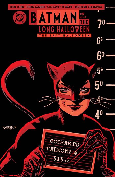 BATMAN THE LONG HALLOWEEN THE LAST HALLOWEEN #9 (OF 10) CVR B CHRIS SAMNEE CARD STOCK VAR (10/8/2025)