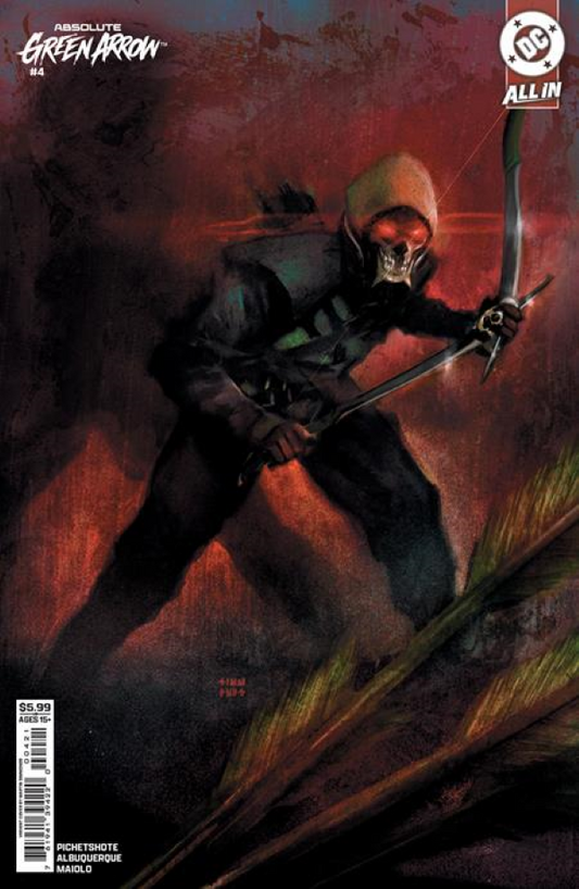 ABSOLUTE GREEN ARROW #4 (OF 6) CVR B MARTIN SIMMONDS CARD STOCK VAR (8/19/2026)