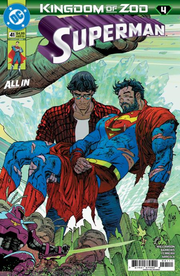 SUPERMAN #41 CVR A GUILLEM MARCH CONNECTING (KINGDOM OF ZOD) (8/26/2026)