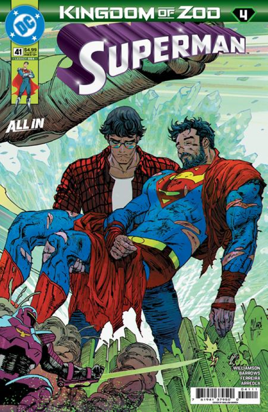 SUPERMAN #41 CVR A GUILLEM MARCH CONNECTING (KINGDOM OF ZOD) (8/26/2026)